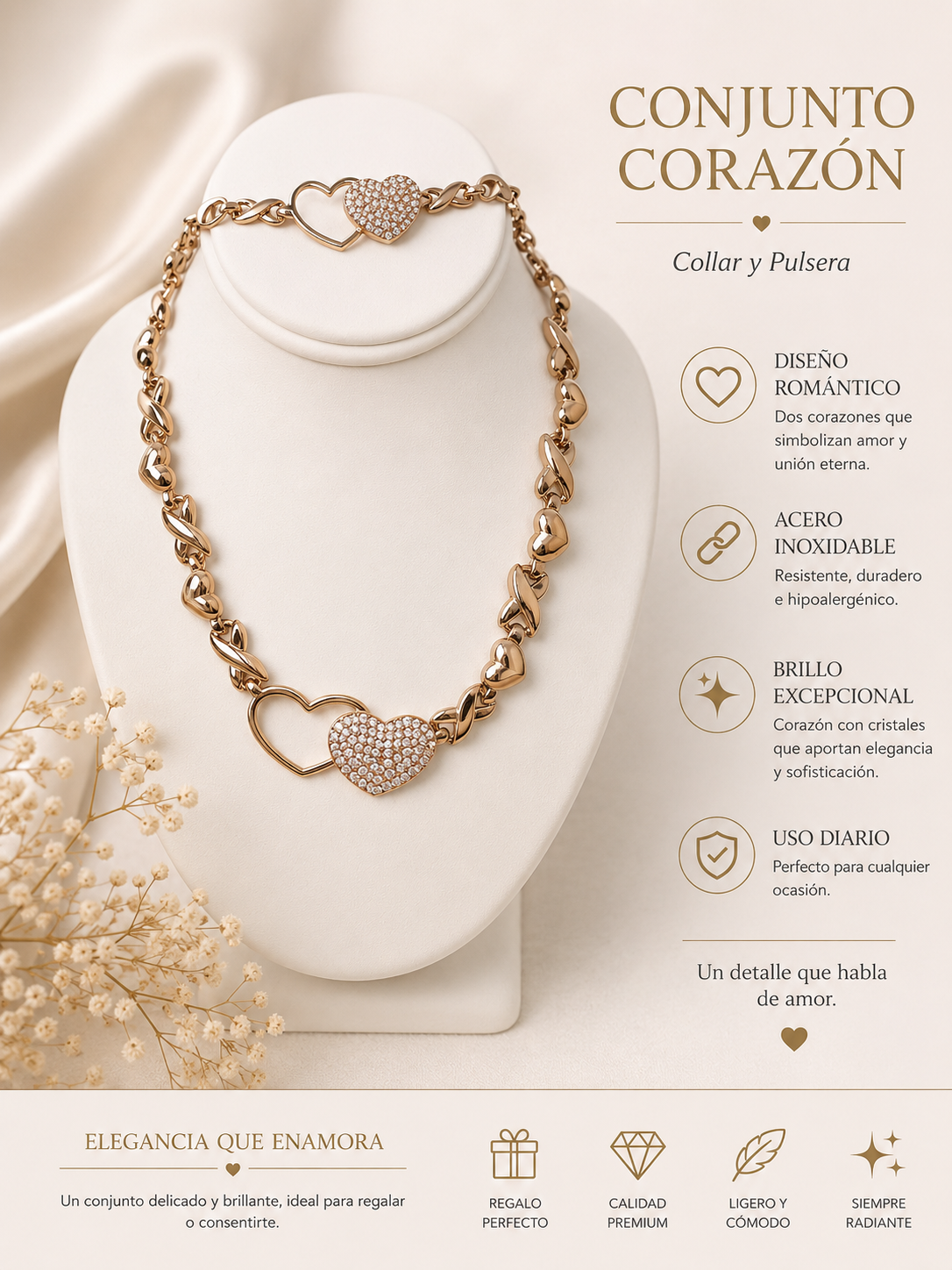 CONJUNTO CORAZON